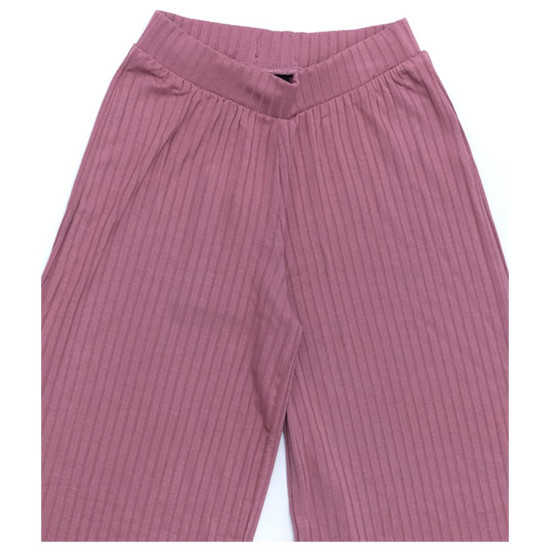 Target Παιδικό παντελόνι Rib Viscose Wide-Leg Pants